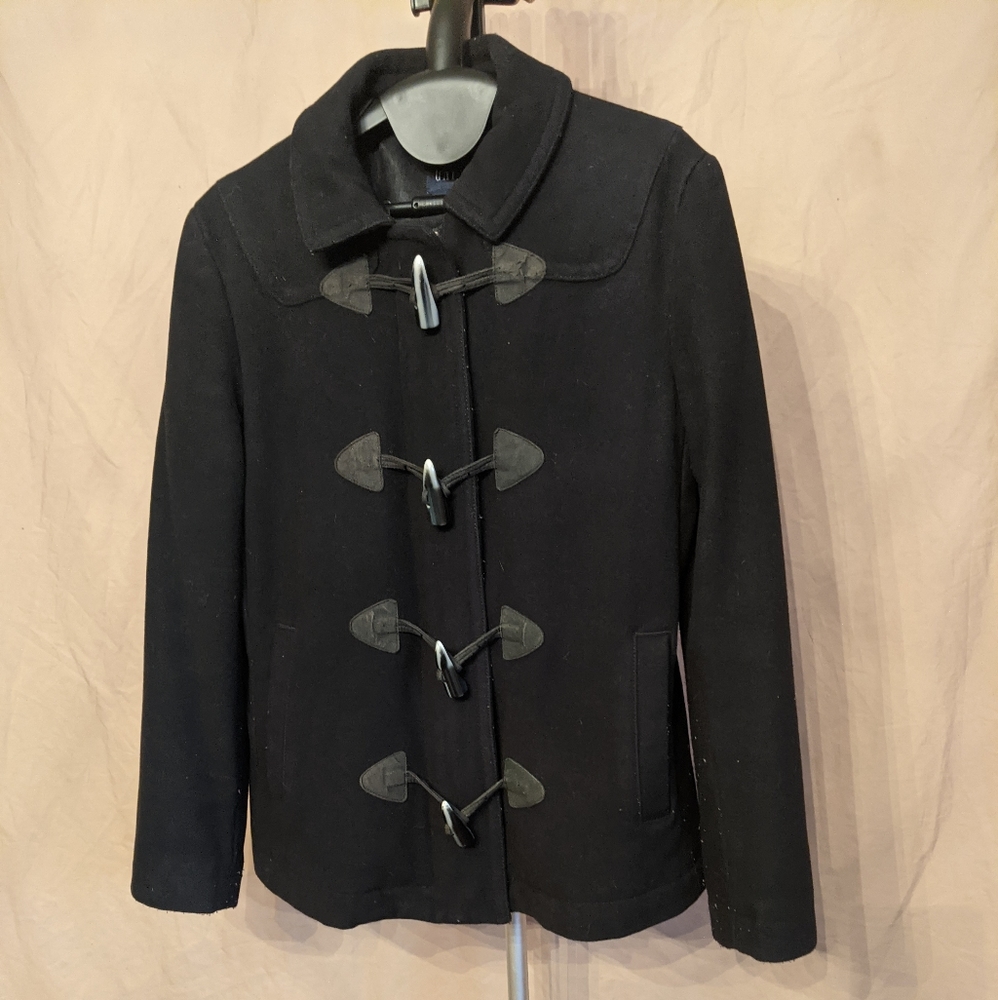 Classic Black Collared Gap Jacket - image 5